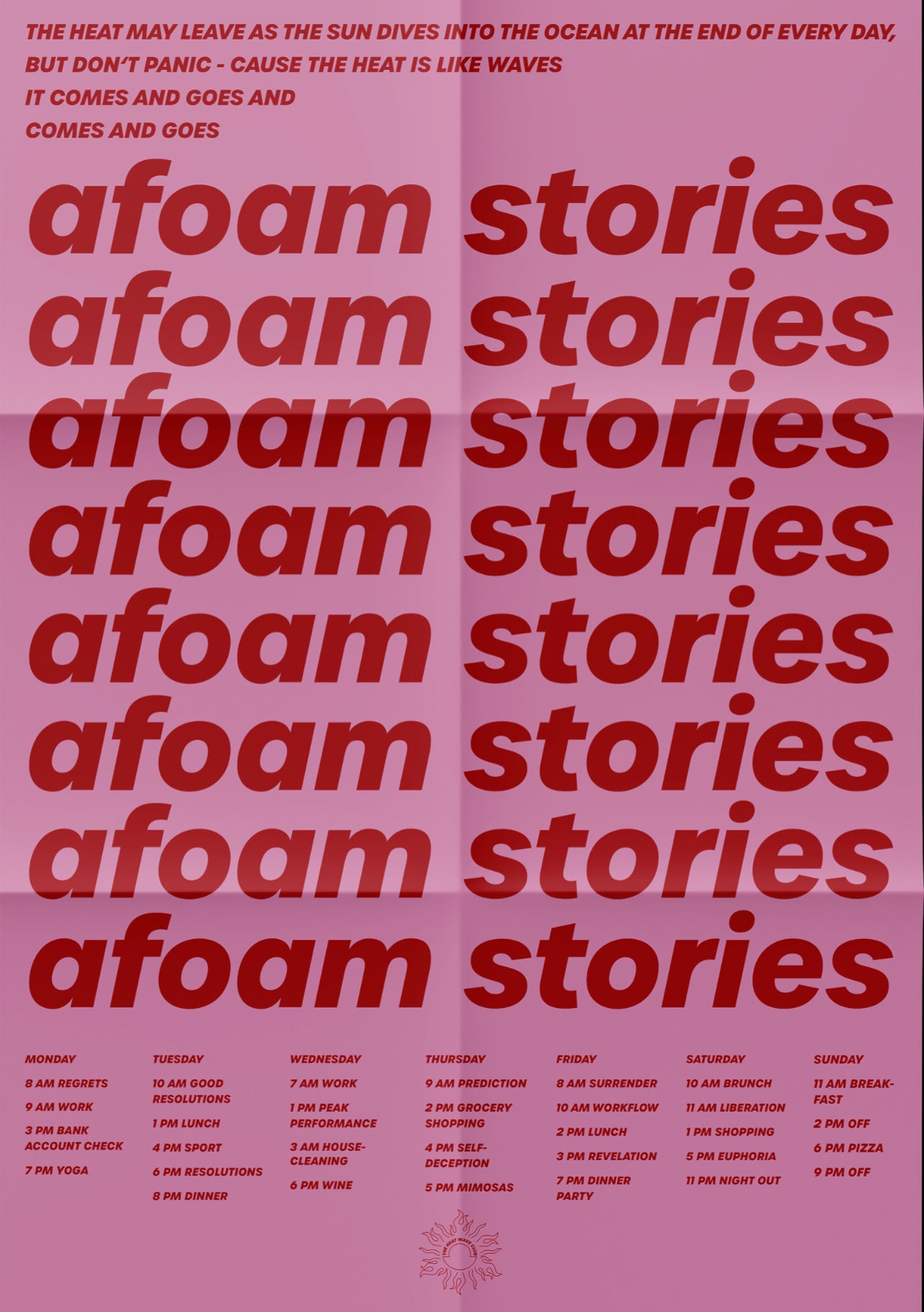 POSTER AFOAM STORIES